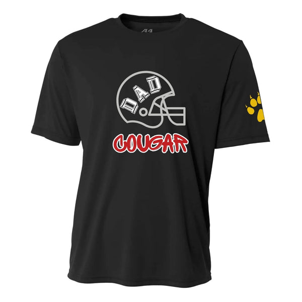 Hawthorne Cougar Dad Helmet T-shirt  (#00010014)
