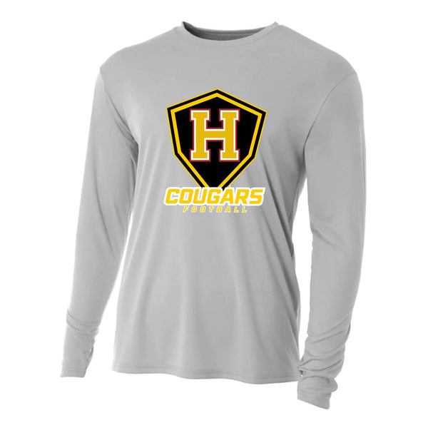 Hawthorne Silver Long-sleeve Performance Tee (#00170003)