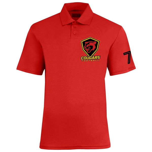 Hawthorne Polo Shirt with Cougar Logo (#00100009)